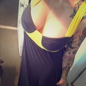 Fighting eel made in paradise maxi dress